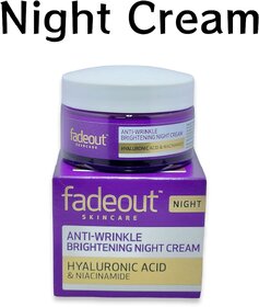 Fadeout Anti Wrinkle Brightening Night Cream 50g