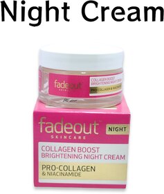 Fadeout Collagen Boost Brightening Night Cream 50g