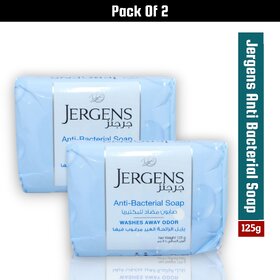Jergens Anti Bacterial Soap 125g (Pack of 2)