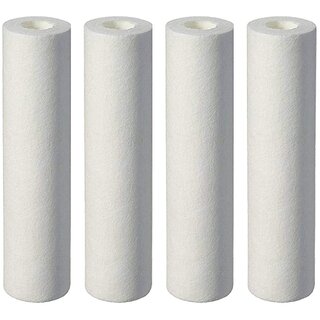                       Pack of 4 Pieces of Best Quality RO Filter 10 Inch Spun Filter Pre-Filter Cartridge                                              