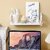 Self Adhesive Wall Shelf for Kitchen Bathroom Entryway Stand Holder Plastic Wall Shelf