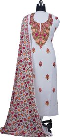 CASMIR Fashion Women's GEORGETTE Embroidery Unstitched Dress Material Suit WITH GEORGETTE DUPATTA