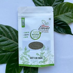 Dry Crushed Stevia Leaves  Natural Sweetener 50 GM