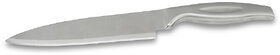 The blade of a Chef Knife is typically made of high-carbon stainless steel, which is durable, corrosion-resistant, and e