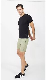 Goto Karera Regular Above Knee Plain Shorts for Men