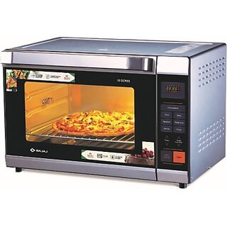                       BAJAJ 50-Litre MAJESTY 50 DCRSS Oven Toaster Grill (OTG)  (Black and Silver)                                              
