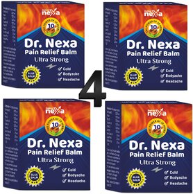 Dr. Nexa Balm Pain Relief Ultra Strong - Pack of 4 Balm