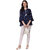 ZELZIS Women Crepe Printed Tunic Tops
