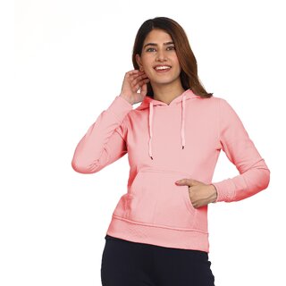                      Roarers Womens Pink Fleece Sweatshirt                                              