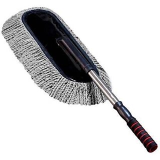                       Microfiber Cleaning Brush for Indoors/Cars or Any Other Cleaning Surface, Multipurpose Super Soft Brush with Handle                                              