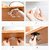 Wall Mounting Self Adhesive Plastic 360 Degree Rotatable Hook Pack of 2