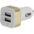Auto Hub 2.1 amp Turbo Car Charger  (White)