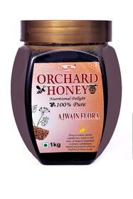Orchard HoneyAjwain Flora100 PureNaturalOriginalNo AdditivesNo Preservatives1 Kg