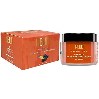                       Neud Carrot Seed Acne Control Cream - 1 Pack (50 G)                                              