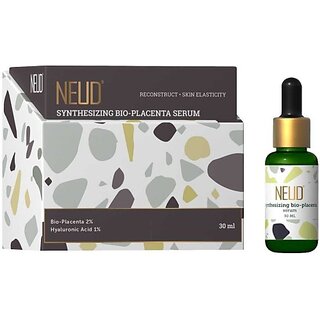                       Neud Synthesizing Bio-Placenta Serum With Hyaluronic Acid And Advanced Skin Ingredients - 1 Pack (60 Ml)                                              