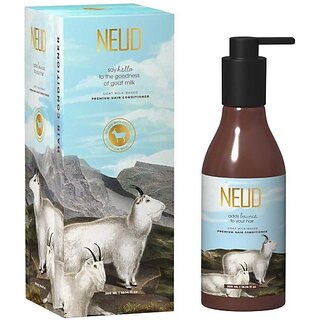                       Neud Goat Milk Premium Hair Conditioner For Men & Women - 1 Pack (300 Ml)                                              