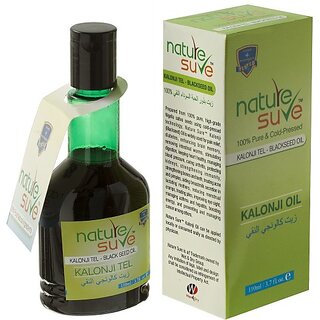                       Nature Sure Kalonji (Blackseed) Oil Cold Pressed - 1 Pack (110Ml) (110 Ml)                                              