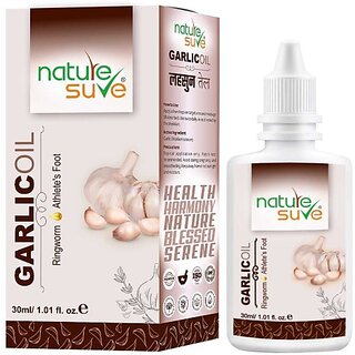                       Nature Sure Garlic Oil For Ringworm And Athlete Foot In Men & Women - 1 Pack (30Ml) (30 Ml)                                              