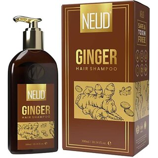                       Neud Ginger Hair Shampoo For Men & Women - 1 Pack (300 Ml)                                              