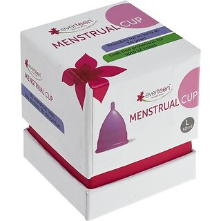 Everteen Large Reusable Menstrual Cup (Pack Of 1)