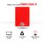 Mepl Kitchen Weighing Scale Red
