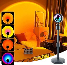 Sixfire Sunset Lamp, Sunset Lamp Projection, Modern Nightstand Lamp, Colors Changing Table Lamp