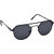 Hrinkar Round UV Protected Black Sunglasses For Unisex