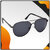 Hrinkar Aviator UV Protected Black Sunglasses For Unisex