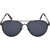 Hrinkar Aviator UV Protected Black Sunglasses For Unisex