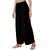 SK Women's and Girls Black  Premium Regular Fit Rayon Palazzo Pant Free Size Up to 4XL