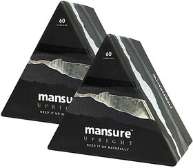 Mansure Upright For Men Health 2 Packs (60 Capsules Each) (Pack Of 2)