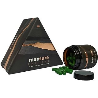 Mansure Prolong For Men Health - 1 Pack (60 Caps)