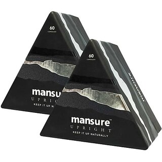 Mansure Upright For Men Health 2 Packs (60 Capsules Each) (Pack Of 2)