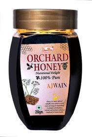 Orchard HoneyAjwain Flora100 PureNaturalOriginalNo AdditivesNo Preservatives250 Gms