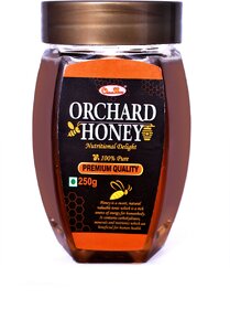 Orchard HoneyPremium100 PureNaturalOriginalNo AdditivesNo Preservatives250 Gms
