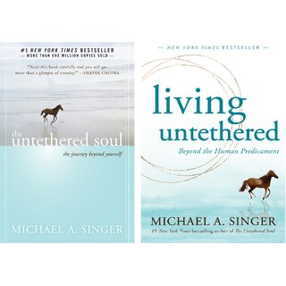                       Michael A. Singer 2 Books Set The Untethered Soul  Living Untethered (English, Paperback)                                              