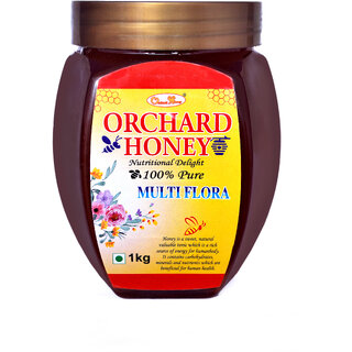 Orchard HoneyMulti Flora100 PureNaturalOriginalNo AdditivesNo Preservatives1 Kg
