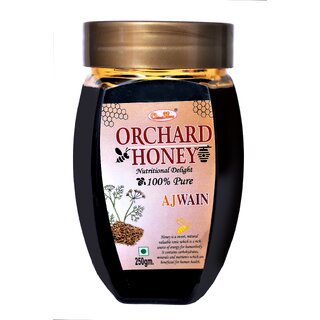 Orchard HoneyAjwain Flora100 PureNaturalOriginalNo AdditivesNo Preservatives250 Gms