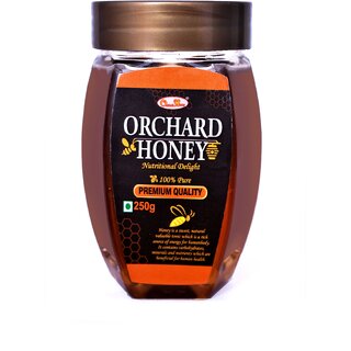 Orchard HoneyPremium100 PureNaturalOriginalNo AdditivesNo Preservatives250 Gms