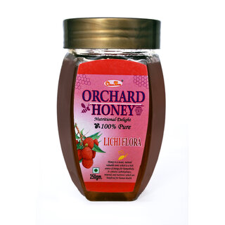 Orchard HoneyLitchi Flora100 PureNaturalOriginalNo AdditivesNo Preservatives250 Gms
