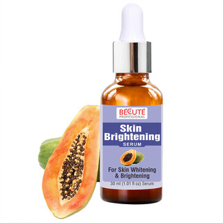                       BECUTE Professionals Skin Brightening Serum with Papaya Extract for Dark Spots  Pigmentation 30 mL                                              