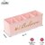 Dudki Stylish Quoted Desk Organizer For Office Table With 4 Compartments  Metal Desk Organizer Stationary Storage Stand Pen Pencil Holder For Office Home And Study Table (Believe) Light Pink