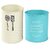 Dudki Utensil Holder And Cutlery Holder Combo Set Ivory And Aqua