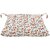 Floral Print Chair Pad Set of 2 Microfiber Back  Seat Cushion for Indoor/Outdoor Chair Rocking Chair, Office Chair