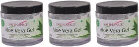 The Satinance Aloevera Gel (Vit E  A) 100gm Pack of 3