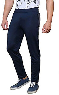 Buy Combo Mens Relaxed Lycra Track Pants  Regular Fit Jogger  Sport Wear  Lower Perfect Gym Pants Stretchable Running Trousers Nightwear and Daily  Use Slim Fit Track Pants with Zipper with