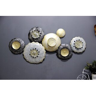                       GARDEN DECO Handcrafted Metal Wall Art for Living Area Decoration                                              