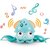 Baby Crawling Toy Musical Octopus Toy, Toddler Interactive Crawling Octopus Toy with Music, LED Light Up