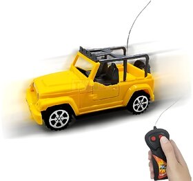 Hinati Wireless Radio Control 2 Way mini Jeep car (red, black)