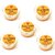 PACK OF 5 CHANDAN KESAR TIKA ( TILAK ) MADE WITH PURE AND RARE CHANDAN KESAR MADE WITH SPRITUAL METHODS.